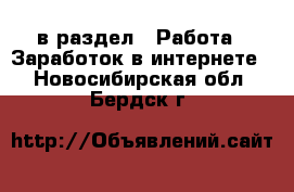  в раздел : Работа » Заработок в интернете . Новосибирская обл.,Бердск г.